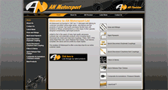 Desktop Screenshot of anmotorsport.co.uk