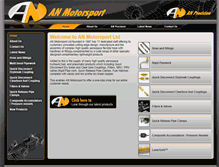 Tablet Screenshot of anmotorsport.co.uk